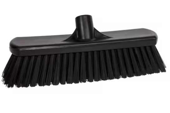 AL.GI HARD BROOM HEAVY DUTY BLACK D24PC