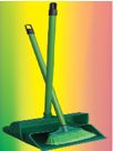 AL.GI CLOSED DUSTPAN WITH STANDING BRUSH F12P