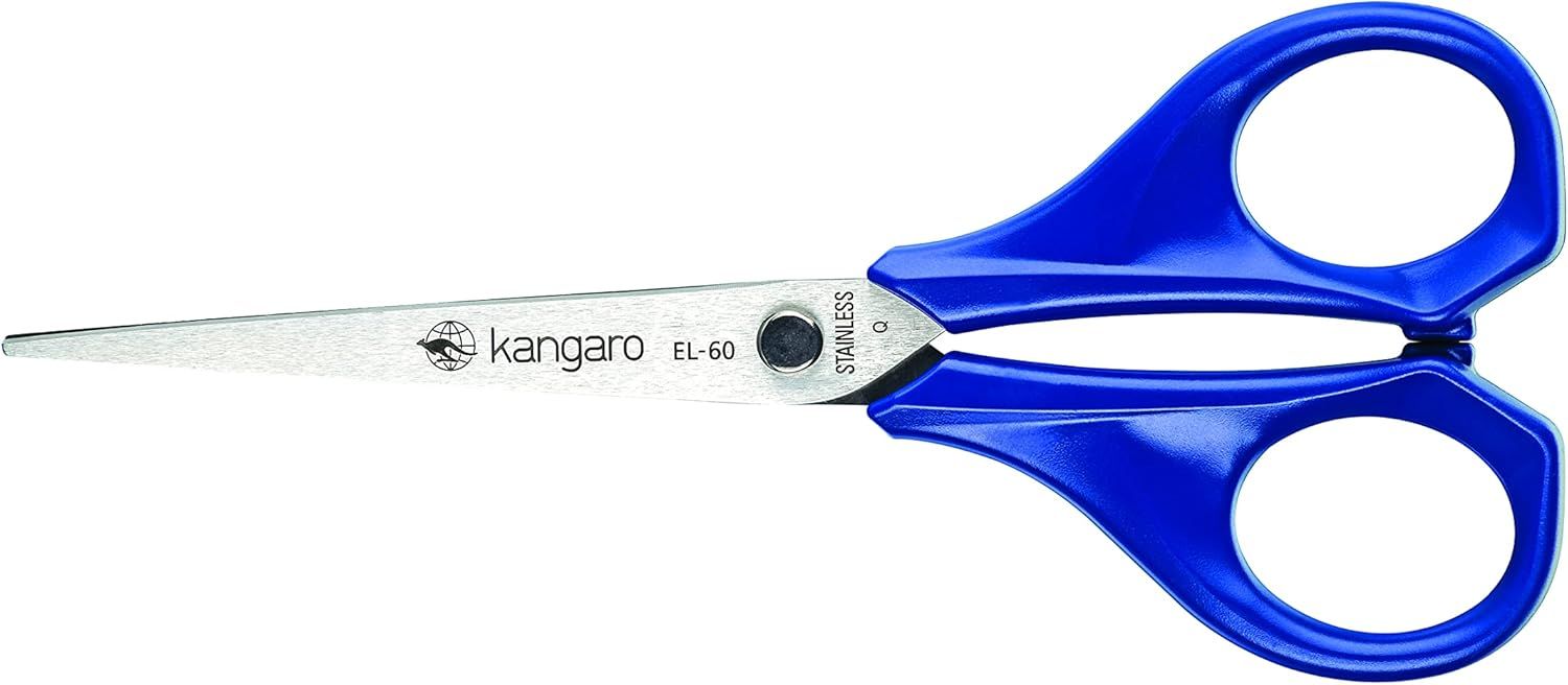 Kangaro Student Office Home Scissor, 6 Inch x 152 mm Size EL-60Y