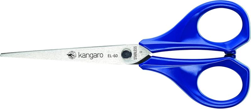 Kangaro Student Office Home Scissor, 6 Inch x 152 mm Size EL-60Y