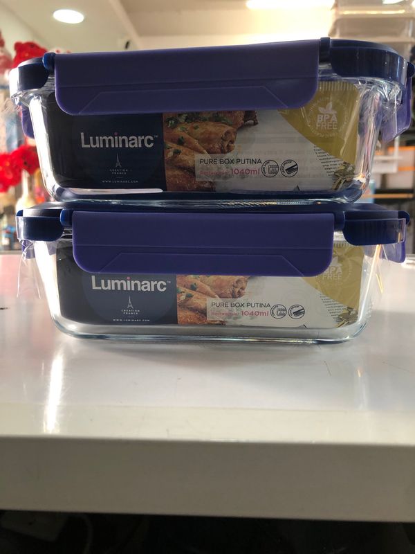 Luminarc Glass Storage | Boro Pure Box 1040ml