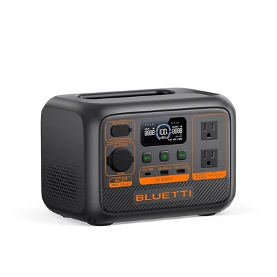 BLUETTI AC2P Portable Power Station, 230.4 Wh LiFePO4 Battery Backup w/ 2 300W (600W Power Lifting) AC Outlets, Recharge from 0-80% in 45 Min., Solar Generator for Camping (Solar Panel Optional)