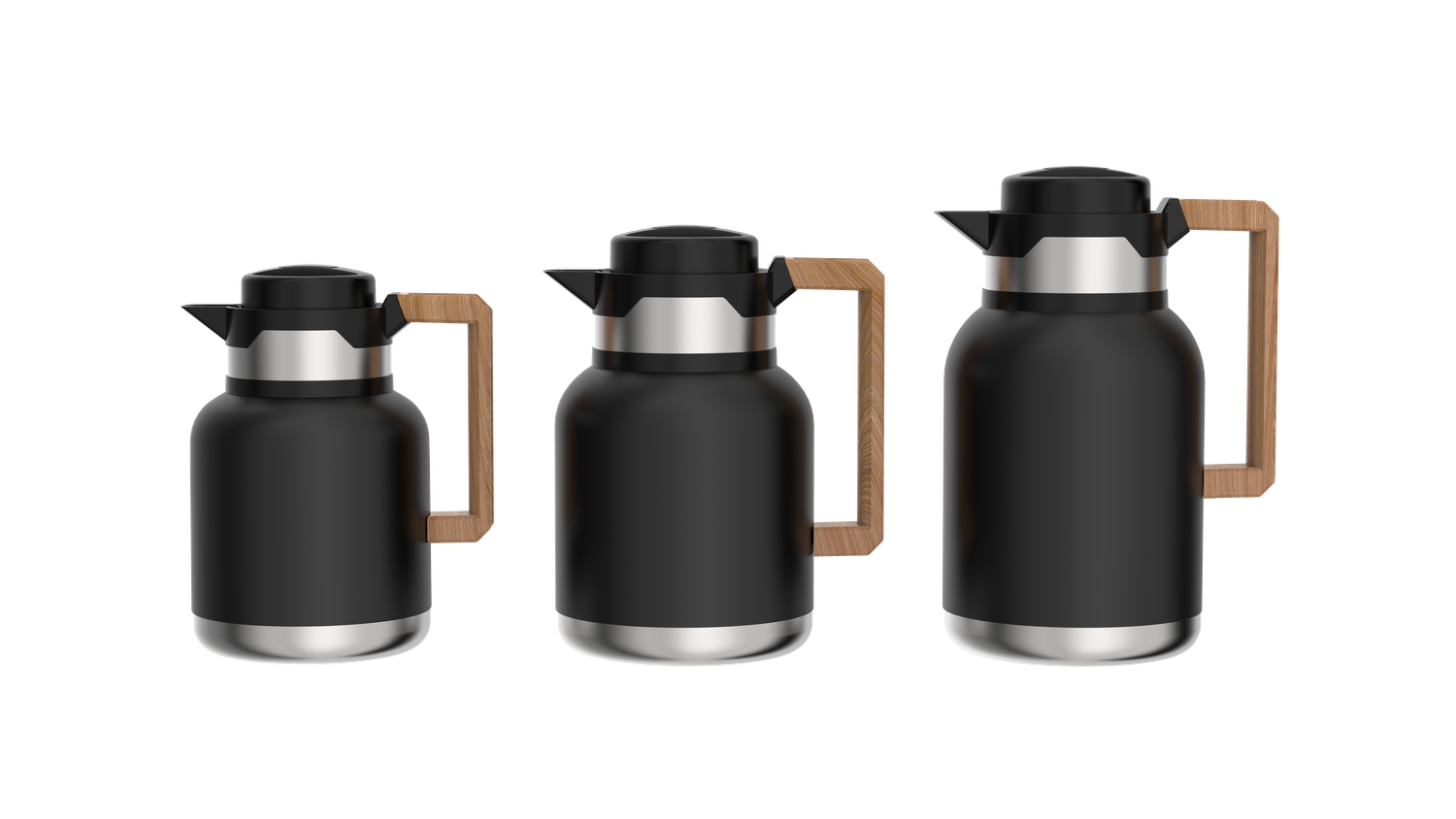 REGAL VACUUM FLASK TSC-UQ10SP 1.0L BLACK
