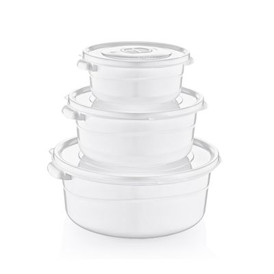 Hobby Life Round Microfresh pots 3pcs #02-1516