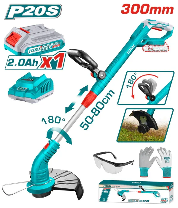 Total TGTLI20301 20V Lithium-ion Grass Trimmer