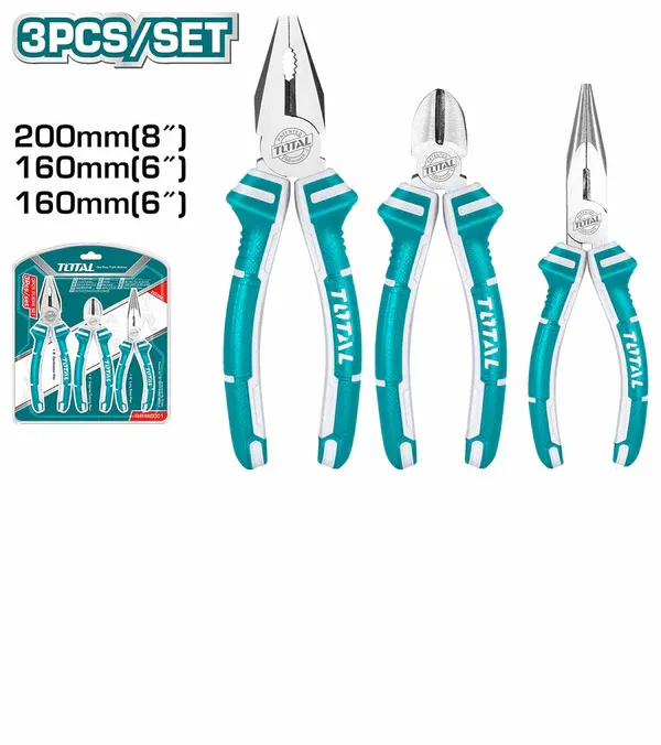 Total THT1K0301 3 Pcs Pliers Set