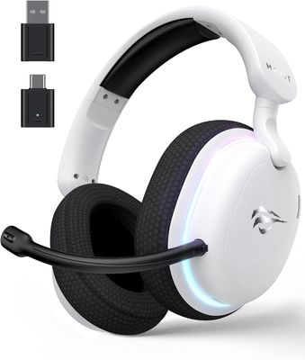 havit Fuxi-H7 Wireless Bluetooth RGB 40mm Drivers Gaming Headset