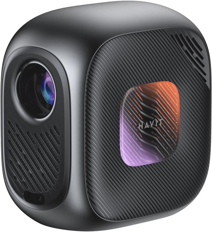 Havit PJ215 Pro Smart Projection Device Android TV 9.0 - (4k Support Netflix Youtube, Exxen)