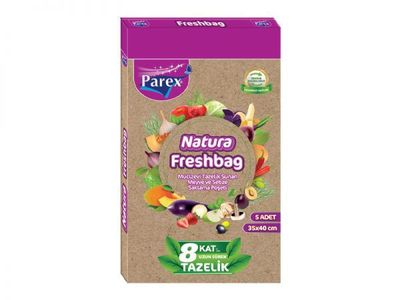 parex Natura bags for fruits and vegetables 5pcs 35x40cm #3431