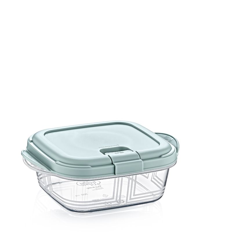 Push Up Square Microwave Storage Box 900ml #02 1525
