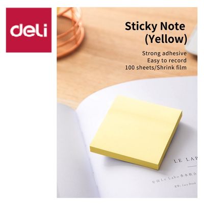 DELI  STICKUP NOTES 3”×3” 100SHEETS YELLOW #A003