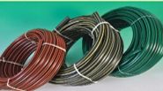 AL.GI 5A10 Braided Water Hose Pipe, Green Size: 3/4&quot; X 30 MTS