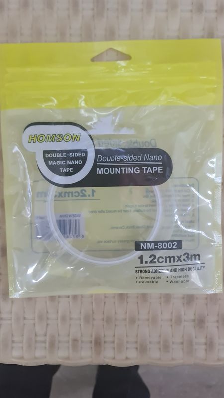 Homson Double sided Tape, 1.2cm x3m Nano Tape ARTPRO