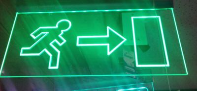 Suspended Standard LED Exit Sign (ILM0592LF), emergency lights
