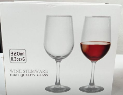 G-Horse Wine Glasses 325ml 6pcs set (20852)