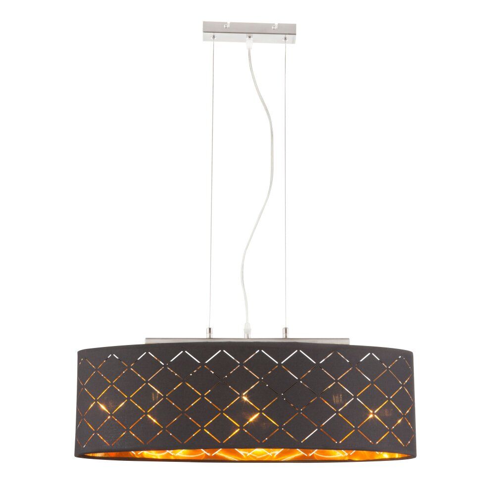 Globo CLARKE Pendant Light LED matt nickel, 3-light sources 15229H2LMDS from Austria