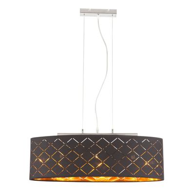 Globo CLARKE Pendant Light LED matt nickel, 3-light sources 15229H2LMDS from Austria