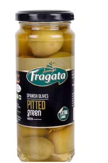 Fragata Spanish Pitted Queen Green Olives 330g