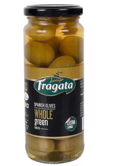Fragata Spanish Whole Queen Green Olives 340g