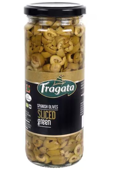 Fragata Spanish Sliced Green Olives 230g
