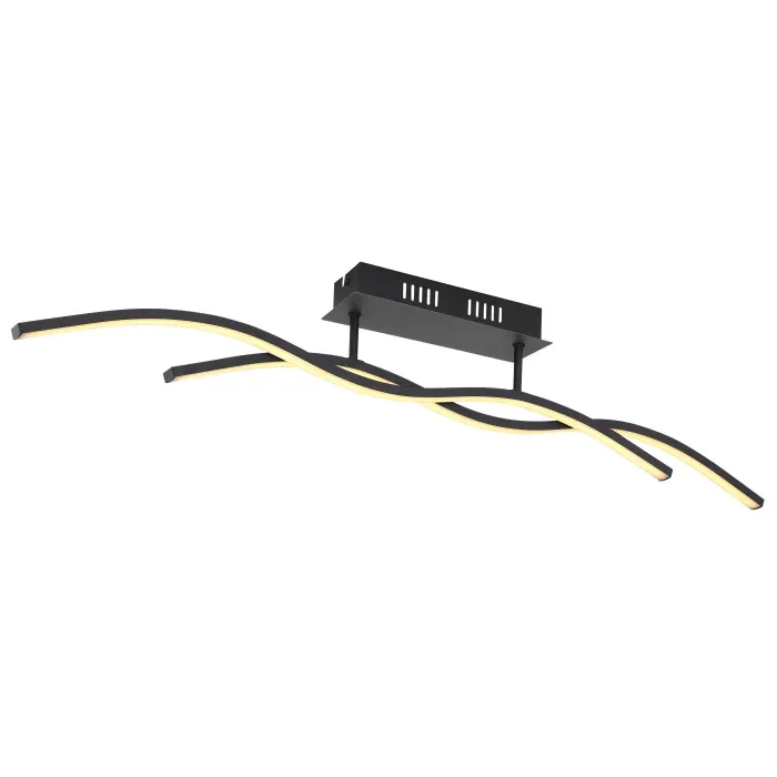 Globo MARIUS Ceiling Light LED black, 1-light source 67172D from 67172D