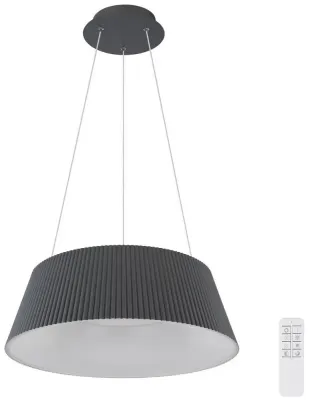 Globo 48801AH-45 CROTONE Pendant Light LED anthracite, 1-light source, Remote control