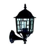 ILLUMATT GIA Wall Bracket 1xE27 Black Wall Light ILM1352LF