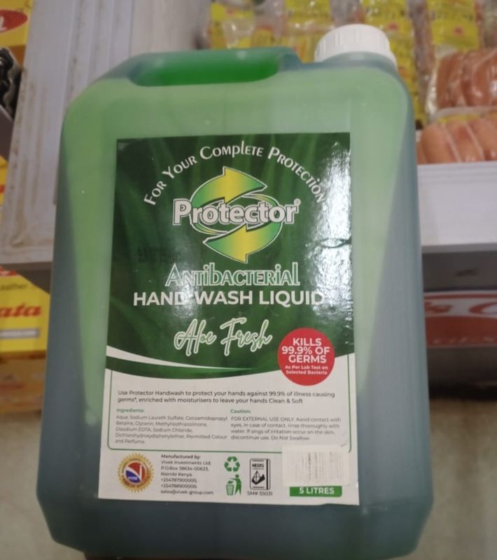 Protector hand wash Liquid Aloe Fresh 5 Litres