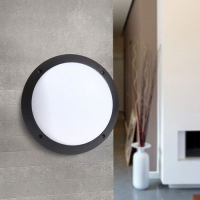 Fumagalli Lucia Black Opal E27 Round Ceiling Light