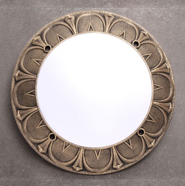 Fumagalli Rita Antique Bronze Opal E27 Ceiling Light