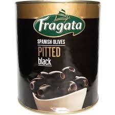 Fragata Spanish Pitted Black Olives 3KG