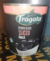 Fragata Spanish Sliced Black Olives 3KG