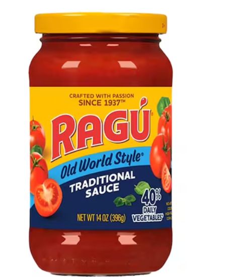 Ragu Chunky Tomato, Garlic &amp; Onion Pasta Sauce (14 oz. jar)
