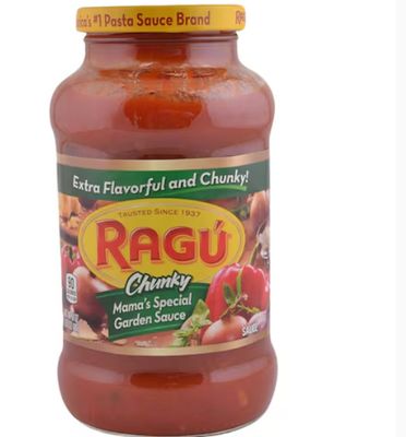 Ragu Mama&#39;s Special Garden Chunky Sauce 680g