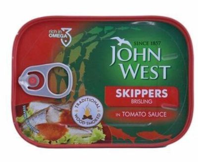 John West Skippers Brisling In Tomato Sauce 106 Gr - Canned Fish