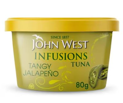 John West Infusions Tuna Tangy Jalapeno 80G