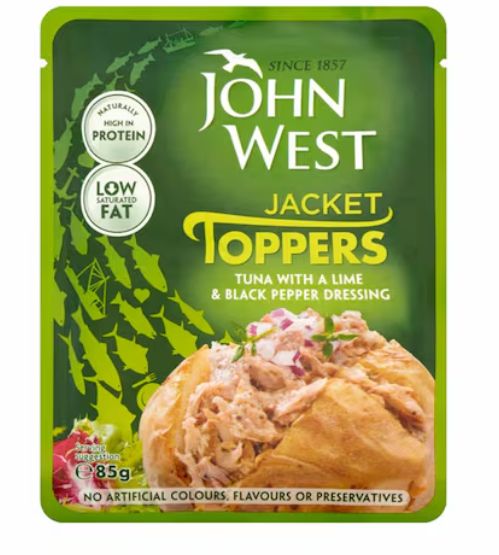 John West Tuna Lime &amp; Black Pepper 85G