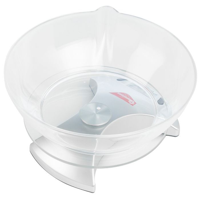 RAMTONS SILVER KITCHEN SCALE + BOWL, 5KG- RM/299