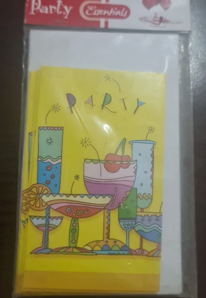 ESS Birthday Party Invitation Cards with envelopes 6pcs KD128