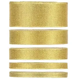 ESS-KD181 4M M/SERPENTINE BALLOON RIBBON 2 PCS GOLD