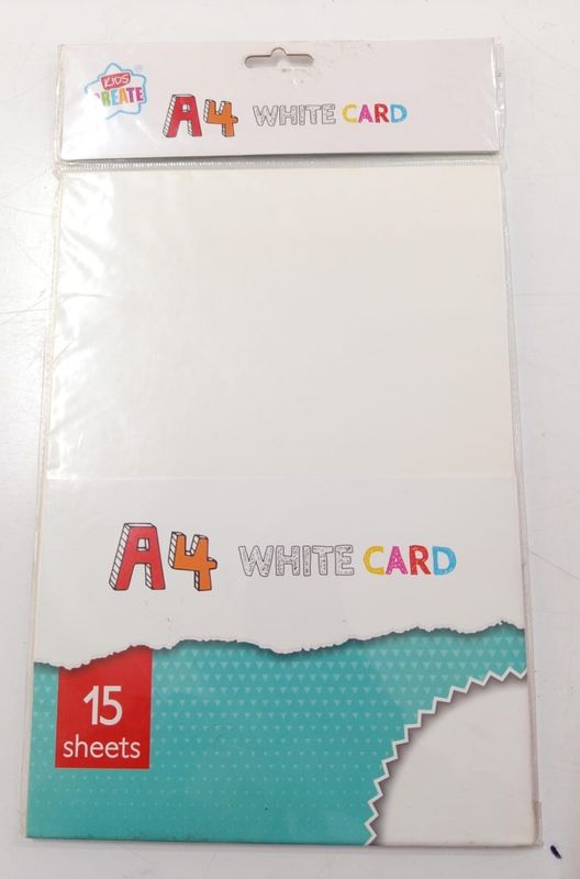 ESS KC A4 15 SHEETS MANILA PAPER CARD ASSORTED COLOUR
