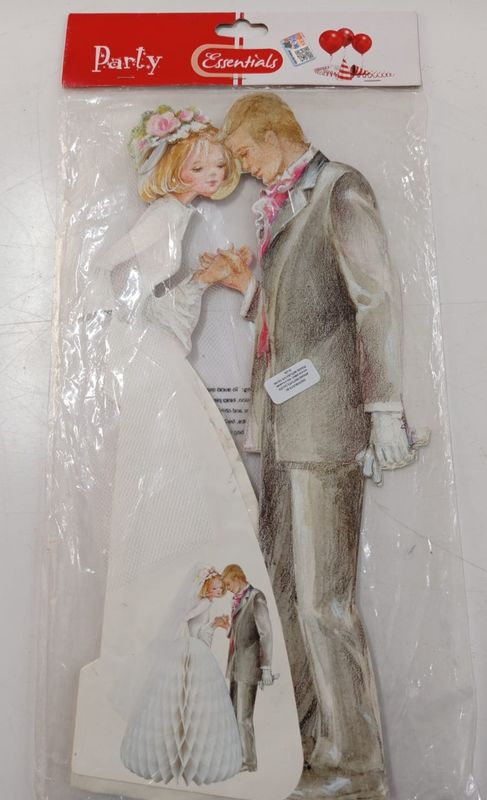 ESS-KD168 PAPER HONEYCOMB WHITE WEDDING DECORATION