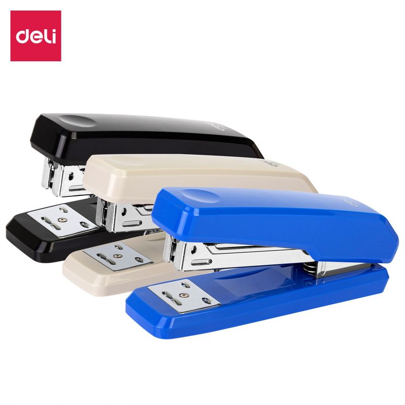 DELI E0326 STAPLER, with Integrated Side Staple Remover
