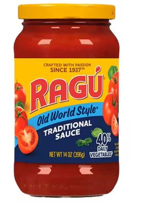 Ragu Old World Style Mushroom Sauce 140oz