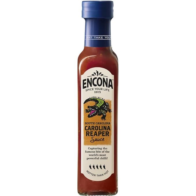 Encona Carolina Reaper Chilli Hot Chilli Sauce 142ml