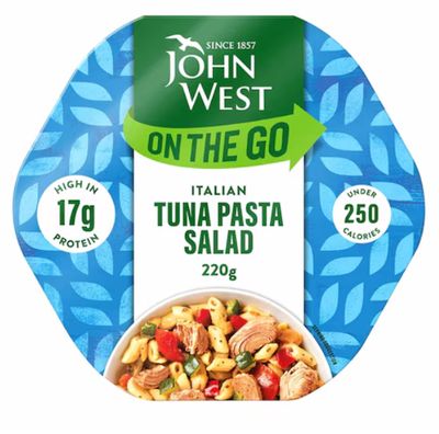 John West On The Go Italian Tuna Pasta Salad 220g