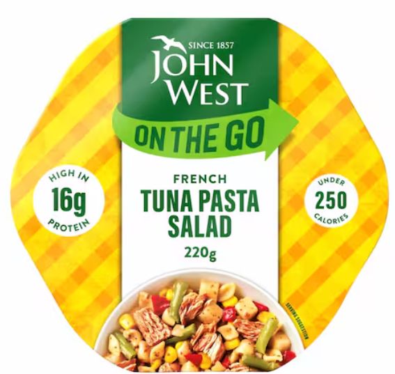 John West On The Go French Tuna Pasta Salad 220g