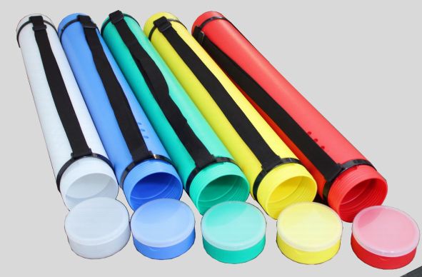 MAILING TUBE (958) MID COL (ADJUSTABLE) Red, yellow, Green, Blue, White ARTPRO