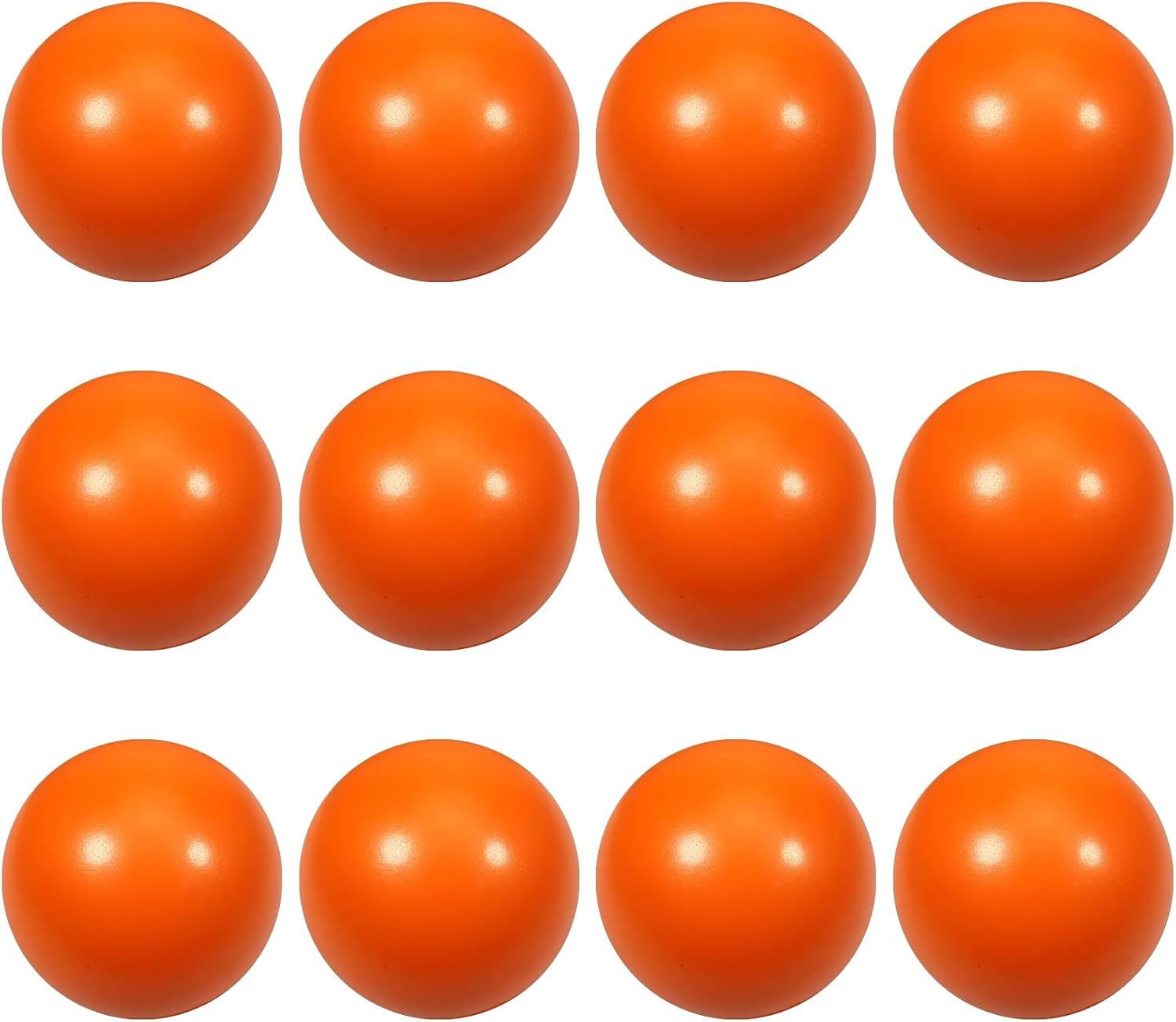 Stress Ball, 6 Pcs/Poly Bag ARTPRO, Blue Green Orange