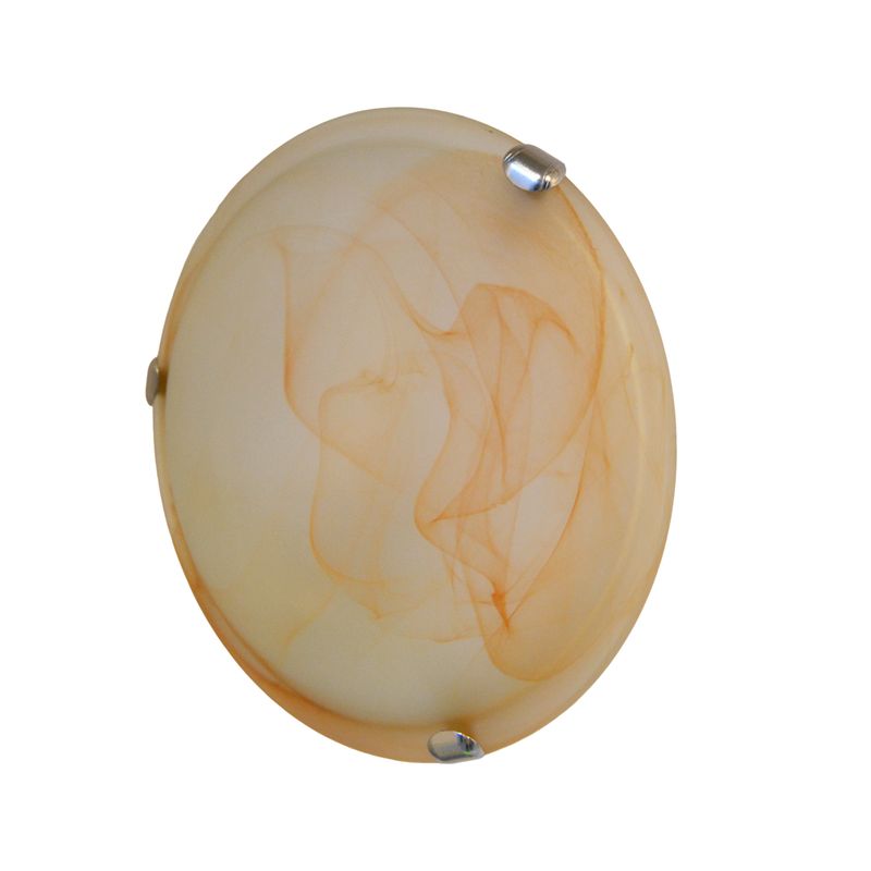ILLUMAT  SMALL ALABASTER CEILING LIGHT 1XE27 BROWN ILM0819LF-SU